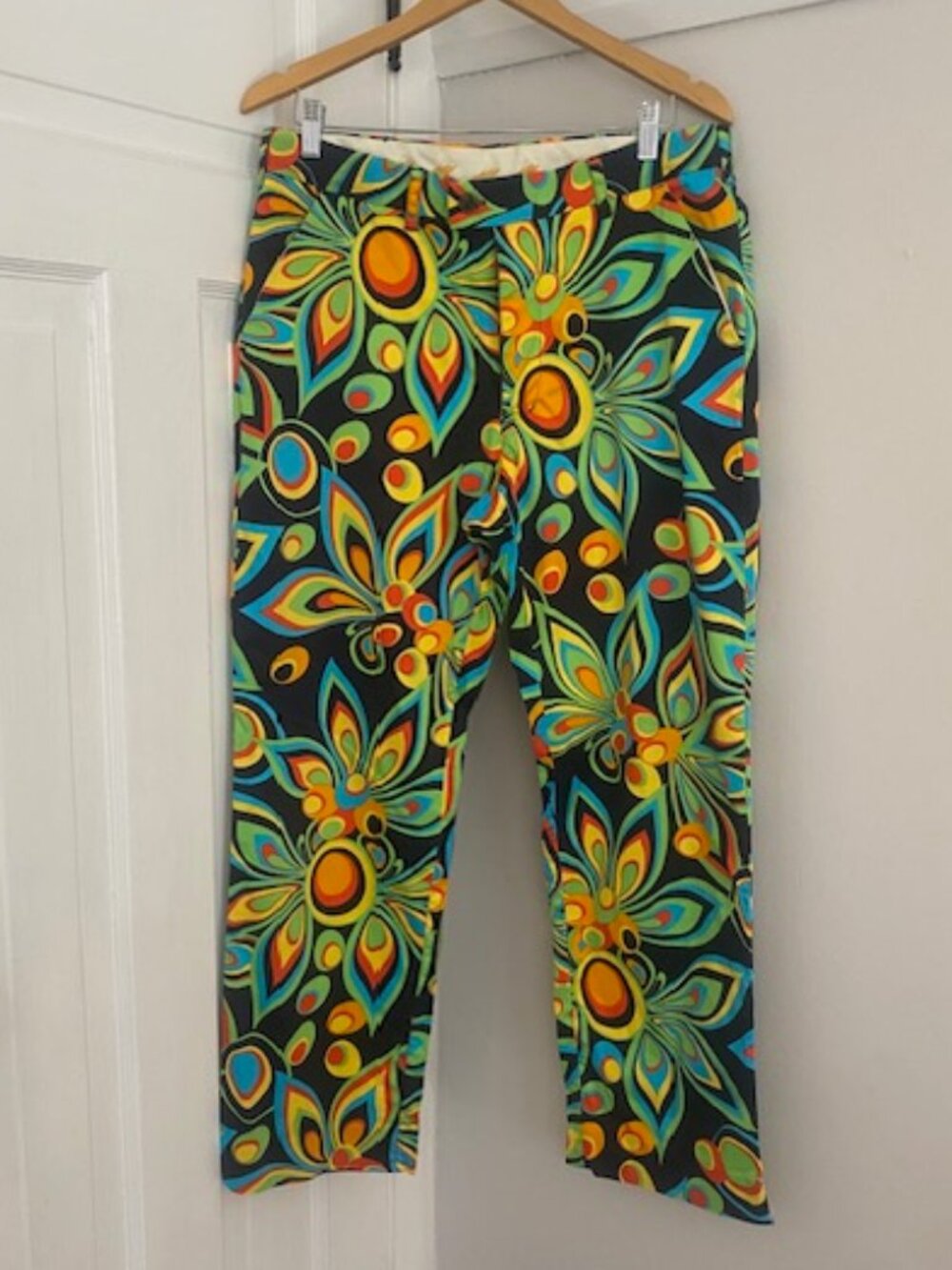 LOUDMOUTH Golf Pants Bright Print 34/ 30